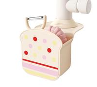 Genérico Cooking Sink Holder - Sectioned Rapid Draining, 11.5x10x6cm Hanging Storage Rack for Dish Washing, Multi Tray with Fast Drying, Kitchen Supplies, Sink Stand for Soap Pads and Scrub Tools