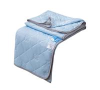 Genérico Cool Blanket, Cold Comforter, Moisture Wicking Lightweight Throw, Breathable Summer Quilt Sheet with for Dorm Room Men Women Camping Travel Adult Student Meditation Use, 78.74x90.55x1.18in