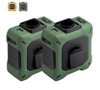 Genérico Coolbelts Pro - Wearable Waist Fan & Power Bank With Desktop Stand, Coolbelts Pro Wearable Waist Fan, Portable Waist Fans, For Outdoor, Camping, Traveling (green,2PCS)