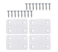Genérico Cooler Lid Hinges, Ice Chest Hinges Replacement, Cooler Parts Accessories with 16 Screws Included for Insulated Boxes, Beach, Camping, or Tailgating Use, 2.24x1.54x1.57 Inches