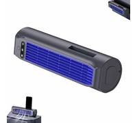 Genérico Cooling Ace Portable Air conditioner,Adjustable Cooling Fan Quiet with 3 Speeds,Handheld Turbo Fan,Phone stand,USB Charging Air Conditioner for Bedroom Living Room Kitchen Office Home (Grey)