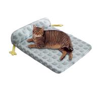 Genérico Cooling Bed, Dogs Mat Sleeping Pad, No Lipstick Pet Cushion Blanket with Washable Cover for Small Medium Large Breeds, Interior Outdoor Camping Nap Rest Travel Crate Sleeping Use