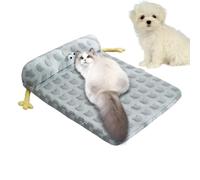Genérico Cooling Bed Dogs, Sleeping Mat Pad, Non-Slip Pet Cushion, 19.69x15.75 Inches, Washable Blanket with Cover, Ideal for Small Medium Large Breeds, Indoor Outdoor Camping Resting