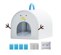 Genérico Cooling Cat House Breathable Portable Waterproof with 4 Ice Packs