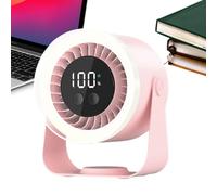 Genérico Cooling Desk Fan, Quiet 10-Speed Air Circulator, Silent USB Rechargeable Breeze Device, Compact Ventilation Solution for Apartment, RV, Workplace, Tent, Dorm, Room, Student, Daily Use