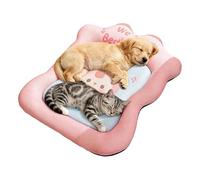 Genérico Cooling Dog Bed - Breathable Washable Soft Dog Bed Mat, Elevated Style Portable Cooling Pet Beds for Summer Heat, Anti Slip Crate Pad for, Ground, Lawn, Beach Camping, Puppy Cats