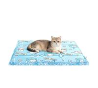 Genérico Cooling Dog Bed, Soft and Non-Slip Cooling Mat, Foldable and Reusable Pet Pad for Dogs Cats, Foldable Summer Cool Pad, Perfect for Beach, Park, Lawn, Living Room Home Use