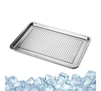 Genérico Cooling Dog Bed Stainless Steel Puppy Cot with 6 Ice Packs