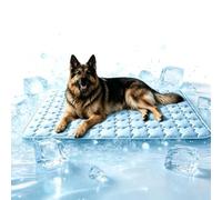 Genérico Cooling Dog Mat - Breathable Anti-Slip Washable Summer Pad | Cooling Mat For Dogs For Outdoor Backyard Outside Yard Crate Camping Beach Indoor House