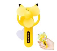 Genérico Cooling Fan Hand Press- Handheld Mini Cooling Fan For Children, Indoor Outdoor Summer Personal For Bedroom Living Room Camping Car PFine Workmanship: Portable Hand Press