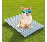 Genérico Cooling Mat, 2025 New Dog Cooling Pad for Dogs Cats, Non-Slip, Instant Cool, Machine Washable for All Breeds & Sizes (Blue,X-Large)