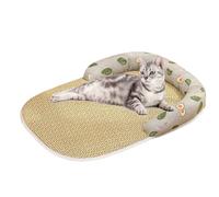 Generico Cooling Mat Dogs, Cooling Cushion Cats, Soft Pet Sleeping Pad Hot Weather, Portable Breathable Chill Pads, Sturdy Build for Car Living Room Lawn Travel Indoor Outdoor, Gray