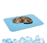 Genérico Cooling Mat for Dogs | Breathable Sleeping Rug,Large Washable Foldable Soft Self Cooling Pet Mat - for Small Medium Breed Puppy Kitten Sofa Home Travel