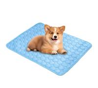 Genérico Cooling Mat on Dogs, Washable Outdoor Pet Pad, 19.69x15.75 Inches Breathable Summer Blanket Bed, Portable Lightweight Cat Cool Sheet for Travel Beach House Yard Use