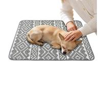 Genérico Cooling Pet Mat, Non Slip Breathable Mattress, 13.78x19.69 Inches Dog Bed with Washable Layer, Pet Cooling Pad, Dog Mattress with Sturdy Design, Summer Comfort for Travel