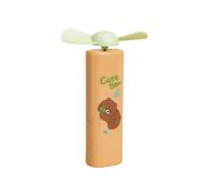 Genérico Cooling Pocket Blower - Travel Fan for Patio | 3 Speed Quiet Motor, Small Handheld Device, Outdoor Beach Utility, Camping Hiking Companion, Office Library Accessory