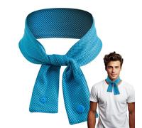 Genérico Cooling Towels, Neck Rag, 26.38x1.97 Inches with Breathable Ice Bandana, Lightweight Quick Dry Scarf, Sports Accessories for Outdoor Beach Travel Softball Camping Backpacking Hiking Running