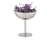 Genérico Copa De Helado De Acero Inoxidable - Copla De Tazón De Postres | Copa De Metal Reutilizable Duradera Para Helados, Frutas, Ensaladas Y Budín, Bar Y Vidrio De Fiesta