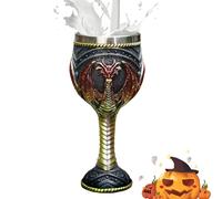 Genérico Copa de vino medieval,Copa de vino de dragón medieval | Copas de fiesta de acero inoxidable | de de dragón, copa de cáliz de dragones, taza de acero inoxidable para decoración de fiestas