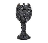 Genérico Copa Medieval, Copa De Vino De Dragón | Taza Medieval De Acero Inoxidable | Cáliz De Vino Creative Dragons, Seguro Y Multiusos Reuniones, Decoración De O Bebida Diaria