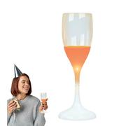 Generico Copas de champán, copas de champán | Copas iluminadas de 120 ml, copas elegantes flautas de, tazas que se iluminan en la oscuridad activadas por líquidos para bodas y fiestas d