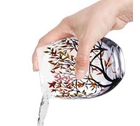 Genérico Copas De Vino - Copa Árbol Cuatro Estaciones | Vasos Whisky | Coloreado Pintado A Mano | Copa Creativa Estaciones Para Cócteles, Vinos Tintos, Bar Hogar & Regalos