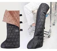 Genérico Coperta per sedia a rotelle, antivento, impermeabile, invernale, calda, calzino per Gesso, foderato in Peluche, copri-Gesso, calze, protezione per Dita dei piedi rotte, calzini TER