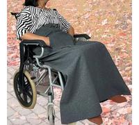 Genérico Coperta per sedia a rotelle invernale, fodera in Pile impermeabile, Comoda per adulti, Mantiene al Caldo, antivento, Parte inferiore del Corpo, Comoda copertura per le gambe per GL