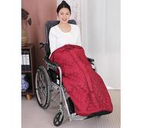 Genérico Coperta per sedia a rotelle leggera con cerniera, foderata in Pile, calda e accogliente, per gambe e Parte inferiore del Corpo Degli adulti, adatta per sedia a rotelle manuale ed e
