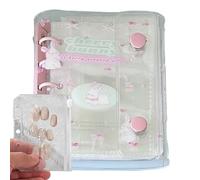 Genérico Copertina per Taccuino da Viaggio - /4,96 x 3,78 pollici Custodia M5 Morbida Materiale Scolastico,Custodia PVC per Diario Tascabile,Per Bambini Ragazze Ufficio Casa Viaggio Regalo