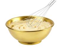 Genérico Copper Fruit Bowl | Large Storage Containers Mixing | Copper Mixing Bowls Multifunctional | ideal for Salad Home Serving Baking Kitchen Cooking Food Chef Fruit