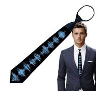 Genérico Corbata con luces navideñas,con luces navideñas,Corbata con luz LED navideña | Corbatas novedosas controladas por voz para cumpleaños, vacaciones, amigos, familiares o socios comerciales