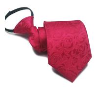 Genérico Corbata Corbata profesional for hombre, corbata con nudo libre, cremallera de 8 cm, formal negocios 7, moda for reuniones hombres, boda, uso diario Para Hombre(Pink white)