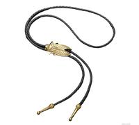 Genérico Corbata de - Collar de cuero para hombre | Corbatas del vintage, corbata del Deł diseño de la cigarra | Corbatas occidentales, Corɓata para disfraz, Accesorios de cosplay, Bartender, A