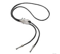 Genérico Corbata occidental para hombre, corbata de retro de piel sintética, accesorio de con patrón de cigarra único, diseño ajustable resistente para un ajuste cómodo, trajes y trajes occidental