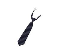 Genérico Corbatas a rayas con cuello desmontable, Cosplay japonés Seifuku, corbata preatada, traje de colegiala, corbata de uniforme