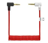 Genérico Cord, 3.5mm Microphone Audio Cable, Stable Adapter Wire to Clear Audio Connection for Laptop, Speaker, Mixer, Karaoke, Recording, Singing, Live Streaming, Podcast Equipment, 25.59 inches