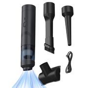 Genérico Cordless Car Vacuum, High Power Duster, Portable Floor Cleaner, Strong Suction Motor, Lightweight Handheld Design, Perfect for Vehicle Detailing, Home Carpet Maintenance