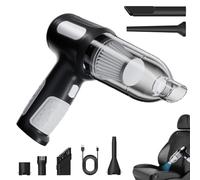 Genérico Cordless Car Vacuum - Vehicle Cleaning Tool | 7.4v 60w Abs Compact Vacuum 2000mah Battery 20min Runtime USB Charging for Car Truck SUV RV Home Sofa Bed Couch Carpet Office