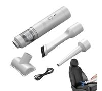 Genérico Cordless Handheld, High Power 200 W, Suction, Lightweight Air Duster, 5,5 x 25 cm para mascotas Hair Removedor Home Car Carpet Floor Cleaning Power Ensures Thorough Results Delicado