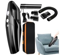 Genérico Cordless Handheld Vacuum, Recargable Car Set, 11.81x3.54in Automobile Detailing, Portable Air Blower, Compact Desktop Cleaning for Kitchen, Vehicle, Computer, Home Use