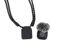 Genérico Cordón magnético Ajustable para el Cuello para dji Mic Mini 2/Mic 2; Correa de sujeción para el Cuello para el transmisor, Accesorio de Montaje para micrófono