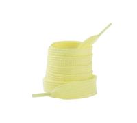 Genérico Cordones 1 par de cordones planos gruesos tejidos artesanales de 2cm de ancho, cordones for zapatos blancos y negros, accesorios for zapatillas(Yellow)