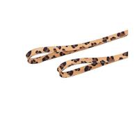 Genérico Cordones con estampado de animales for zapatillas unisex, creativos, de lona, planos, de leopardo, cebra, tigre y serpiente(Leopard,120cm)