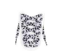 Genérico Cordones creativos con diseño de camuflaje de nubes for zapatillas deportivas, ancho 0,8 cm, 120/140/160 cm, planos, for AJ1 y AF1, mujer y hombre.(Gray black,120cm)