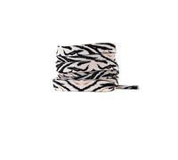 Genérico Cordones planos for zapatillas deportivas con estampado de leopardo, cebra y serpiente, unisex, creativos, informales, de lona, 1 par(Beige tiger,140cm)