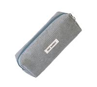 Genérico Corduroy Pencil Case 19x7x6cm | Pen Maker Pencil Pouch | Lightweight 50g Stationery Pouch | Versatile Storage For Pens, Markers, Makeup and School Supplies