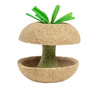 Generico Core Hamster Chew Toy | Natural Corn Flour & Wheat Flour Care Chewing Block 8x8x8cm | Small Pet Teeth Grinding Treat For Hamster, Guinea Pig, Gerbil And Other Rodents