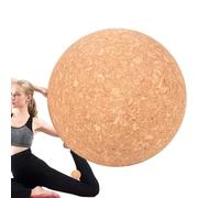 Genérico Cork Yoga Massage Ball - Natural Cork 6/8/10cm | Physical therapyy Massage Ball | Muscle Trigger Point therapyy Balls | Portable Deep Tissue Massagee Balls For Fitness Recovery Use