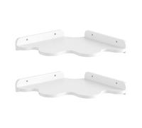 Genérico Corner Floating Shelf - Cloud Wall Rack, 2-Piece Cloud Corner Floating Shelf Set, Cute Wall Mounted Organizer Rack for Bathroom Bedroom Living Room Kitchen Office Nursery and Laundry Rooms